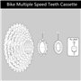 Cassette de Roue Libre de Bicyclette de 6 Vitesses 14T-28T, Accessoire de Rechange de Rechange de Vélo de Cassette de Dents de V