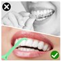 18 PCS Dissolvant D'appareil Dentaire Outil de Suppression D'Aligner Aligner les Dents Crochet de Dentition Correcteur Buccal Ex