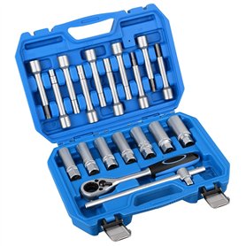 DAYUAN Jeu d'outils de 19 pièces d'amortisseurs à écrou pour jambe de suspension