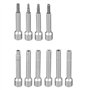 DAYUAN Jeu d'outils de 19 pièces d'amortisseurs à écrou pour jambe de suspension, palier de suspension, douille spéciale entraîn