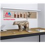 6 pièces Magnetpro Aimants en néodyme 25 x 4.5 mm, Trou fraisé, Force de 10 kg avec 6 vis