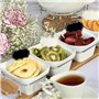 48 Pièces Ètiquettes alimentaires avec 2 Marqueur
