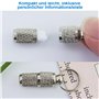 Lot de 7 étiquettes d'adresse personnalisées pour chien, chat, collier de chien, porte-adresse pour animaux de compagnie, chats,