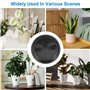 JRSHIRLEYLTD Lot de 9 soucoupes rondes en plastique pour pot de fleurs - Pour l'intérieur et l'extérieur