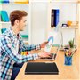 Plastique Reliure Protège-Documents avec 40 Pochettes Transparentes Affichage Livre Présentation pour L'œu