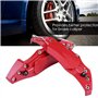 Jadeshay Couvercle de protection en aluminium pour étriers de frein de voiture, 1 paire, moyeu de roue 16"- 17" moyen