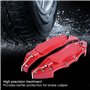 Jadeshay Couvercle de protection en aluminium pour étriers de frein de voiture, 1 paire, moyeu de roue 16"- 17" moyen