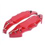 Jadeshay Couvercle de protection en aluminium pour étriers de frein de voiture, 1 paire, moyeu de roue 16"- 17" moyen
