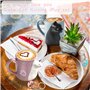 Cadeau Couple Chat Tasses de Couple de Café Cadeau Mariage Ensemble de Tasses Chat Mug pour Décoration de Mariage Cadeaux Assort