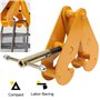 CDZHLTG Pince de Support pour Palan, 1 T / 1000kg Pince de Levage pour Poutre, Pince à Poutre 1 Tonne Levage de Charges Largeur 