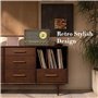 Mufoli Radio rétro avec haut-parleur Bluetooth, radio Bluetooth vintage avec fonction bruit blanc, haut-parleur radio FM en bois