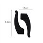 Sangles et Crochets pour Lunettes en Silicone Antidérapant Silicone pour des Verre