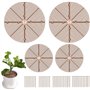 4 Pièces Grille de Protection pour Pot de Fleurs