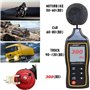 Klaxon Camion 12v,Double Tonalité Klaxon de Voiture Forme D'escargot 110±5db,Avertisseur Sonore de Haut Parleur Avec Support,our