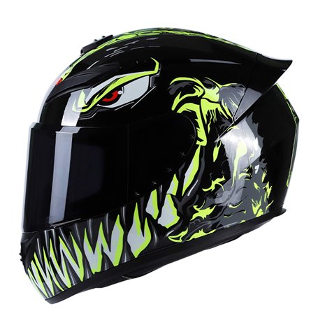 Casque intégral de moto