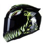 Casque intégral de moto