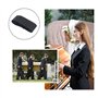 YouMen 20Pcs Brassard élastique Noir Brassards de Capitaine éLastique Respect FunéRailles Deuil Deuil Brassard De pour Football 