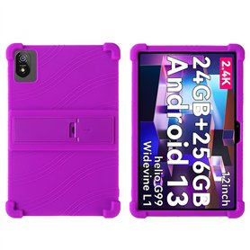 YGoal Silicone Étui pour Blackview Tab 18 12 - Poids Léger Enfants Housse de Protection Contre Les épreuves de Choc Case Cover p