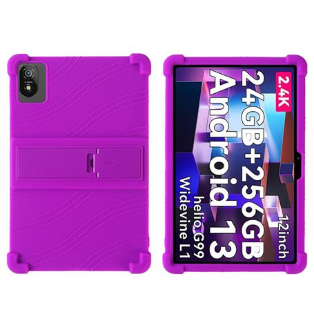 YGoal Silicone Étui pour Blackview Tab 18 12 - Poids Léger Enfants Housse de Protection Contre Les épreuves de Choc Case Cover p