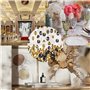 10000pcs 4 mm Cristaux Acrylique Diamants Table Scatter Confetti Clair Pierres de Strass pour Pièce du Centre de Table Mariage D