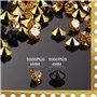 10000pcs 4 mm Cristaux Acrylique Diamants Table Scatter Confetti Clair Pierres de Strass pour Pièce du Centre de Table Mariage D
