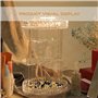 10000pcs 4 mm Cristaux Acrylique Diamants Table Scatter Confetti Clair Pierres de Strass pour Pièce du Centre de Table Mariage D