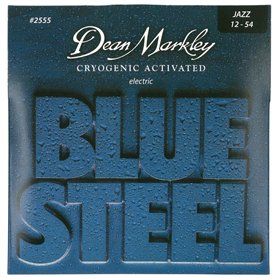 Dean Markley 2555 Jeu de cordes pour guitare électrique Bluesteel Jazz 12-54