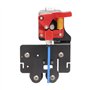Zeberoxyz Support d'entraînement direct pour plaque en aluminium avec 4 poulies avec extrudeuse à double engrenage avec kit de m