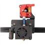 Zeberoxyz Support d'entraînement direct pour plaque en aluminium avec 4 poulies avec extrudeuse à double engrenage avec kit de m