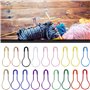 Épingles Ampoules 750 Pièces Métal Marqueurs Tricot Gourdes Pinces de Sécurité avec Boîte de Rangement pour Vêtements et Fabrica