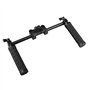 CAMVATE Poignées Avant Handbar Support à Pince pour 15 mm Tige Système de Support d'épaule Rig (Noir)
