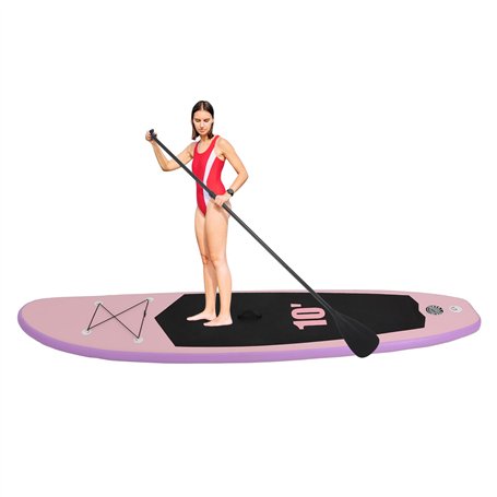 Planche de stand up paddle avec palmes stables et accessoires résistants