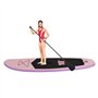 Planche de stand up paddle avec palmes stables et accessoires résistants