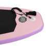 Planche de stand up paddle avec palmes stables et accessoires résistants, pagaie de sécurité, pompe, kit de réparation jusqu'à 1