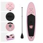 Planche de stand up paddle avec palmes stables et accessoires résistants, pagaie de sécurité, pompe, kit de réparation jusqu'à 1