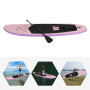 Planche de stand up paddle avec palmes stables et accessoires résistants, pagaie de sécurité, pompe, kit de réparation jusqu'à 1