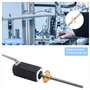 T8 Tiges Filetées 2 Pcs 300mm T8 Tiges Filetées en Acier Inoxydable Tige Filetée Trapézoïdale avec Écrou en Laiton et 8 Pcs Vis 
