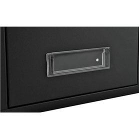 Bl4ckPrint Couvercle de plaque nominative pour boîte aux lettres transparente - 71