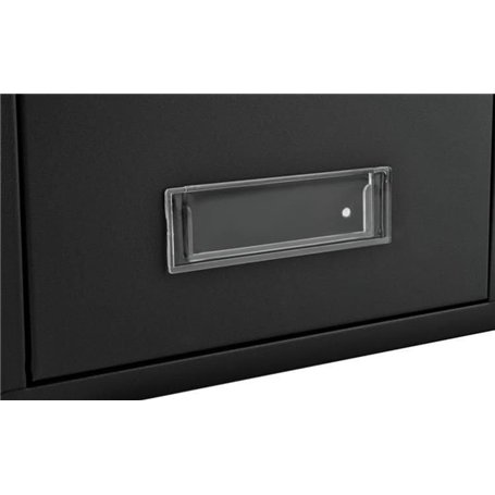 Bl4ckPrint Couvercle de plaque nominative pour boîte aux lettres transparente - 71