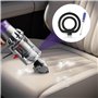 Couvercle de Poubelle de Rechange, Couvercle de Réservoir à Poussière pour Aspirateur, Compatible avec Dyson v10 v11, avec Bague