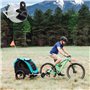VireEyU Attelage universel pour remorque de vélo avec boulons de sécurité – Compatible avec la plupart des attelages auto – Mont
