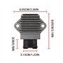 YananAC Régulateur de tension pour Varadero XLV 1000 CBR 600 CBR 900 VFR 750 RC NT 650 V SH633-12 SH638-12 Régulateur de Tension