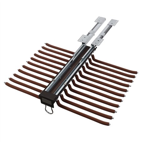 Lot de 22 barres de suspension extensibles pour pantalons suspendus - Convient pour les armoires