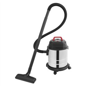 OMGGYER Aspirateur industriel humide et sec en acier inoxydable 1500 W 20 l Aspirateur d'atelier sans sac