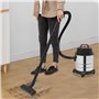 OMGGYER Aspirateur industriel humide et sec en acier inoxydable 1500 W 20 l Aspirateur d'atelier sans sac