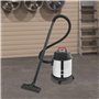 OMGGYER Aspirateur industriel humide et sec en acier inoxydable 1500 W 20 l Aspirateur d'atelier sans sac