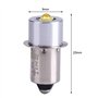Garosa 5W 6-24V P13.5S Torch LED de Rechange de Haute luminosité lampe de poche torches en métal ampoule en plein air haute lumi