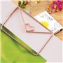 Trombones Fantaisie en Forme d'Enveloppe, ASHATA Lot de 12 trombones en Acier Inoxydable Papier Clips Bookmark Clips pour les Ca