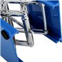 Tables Élévatrices de Laboratoire, Support de Plate-forme de Levage en aluminium pour laboratoire Bleu Plaqué Support de Levage 