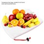 11 Pcs Sacs de Stockage Réutilisables Sacs en Maille Filet avec Cordon de Serrage Sacs de Rangement pour Fruits Légumes Jouets